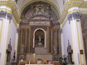 Retablo del Altar Mayor de la Iglesia de Santa Eulalia de Murcia 