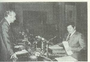 Toma de posesin de Andrs Hernndez Ros (PSOE) al frente del Consejo Regional de Murcia (1979) 