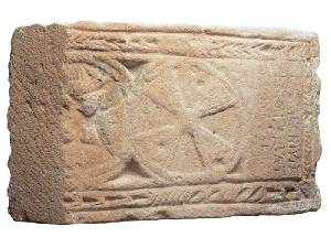 Lpida de piedra arenisca de La Soledad (Cehegn) [Lpida conmemorativa de Begastri]