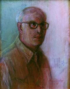 Autorretrato (pastel)