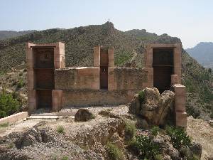 Estado actual del Castillo medieval de Blanca