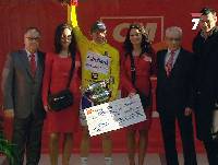 Graeme Brown, ganador de la primera etapa de la XXIX edicin de la Vuelta Ciclista a Murcia