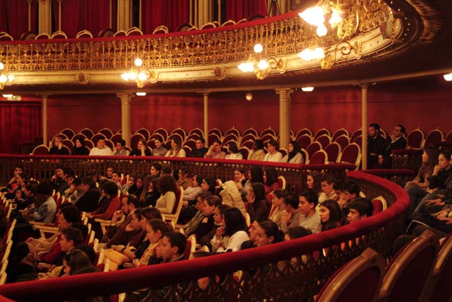 Interior del Teatro Romea