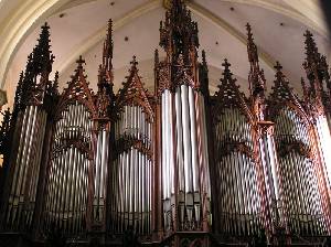 Castillos del Merklin [El órgano Merklin Schütze de la Catedral de Murcia]