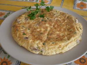 Tortilla de boquerones  [Tortilla de boquerones]