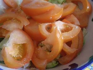 Tomate  troceado