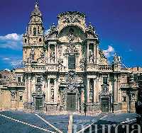 Imafronte de la Catedral de Santa María de Murcia