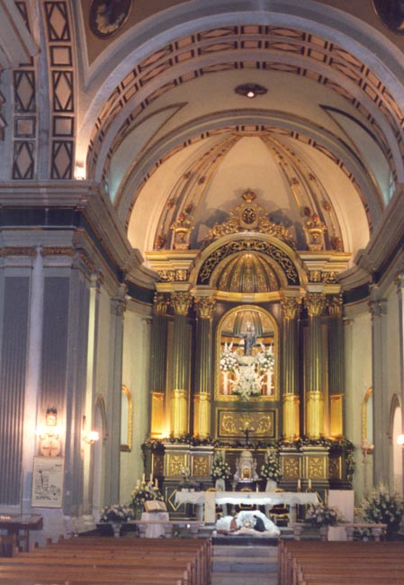 Interior de la Iglesia Parroquial del Rosario en Santomera. Juan Jos Franco Manzano