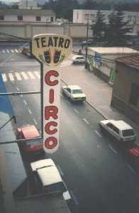 Rtulo del Nuevo Teatro Circo