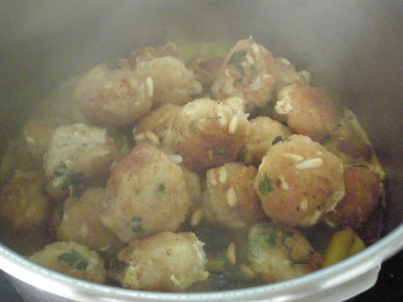 Albóndigas de bacalao