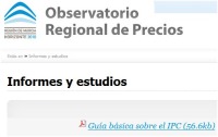 Observatorio Regional de Precios