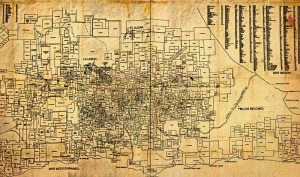 Mapa con las minas de La Unin 