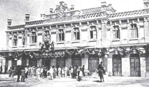 La estacin de ferrocarril Murcia-Zaraiche en 1933