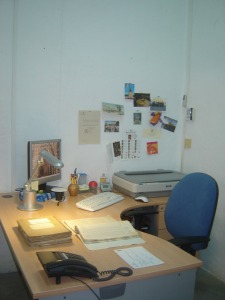Interior del despacho