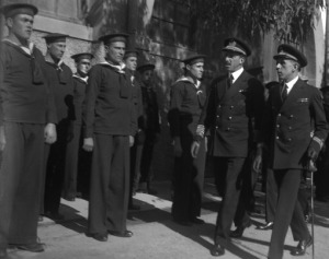 Alfonso XIII pasa revista a la Armada en Cartagena