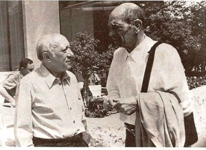 Alfonso Snchez Martnez con Luis Buuel