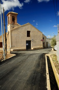 Acceso a la iglesia 