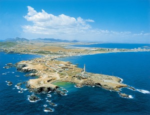 Faro y cala de Cabo de Palos 