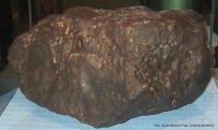 Detalle del Meteorito de Molina de Segura