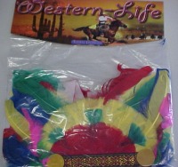 Tocado indio de plumas (Al pulsar se abrir la foto en una nueva ventana.)