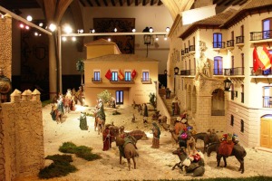 Cabalgata de los reyes Magos en el Beln de Lorca 