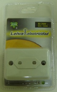 Enchufe elctrico de pared