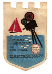 Cartel de la Semana de cine de Cartagena (1972)