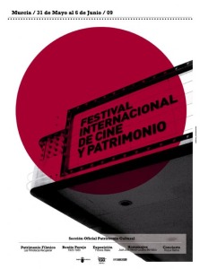 Cartel del I Festival Internacional de Cine y Patrimonio