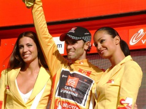 Alejandro Valverde, ganador de la Vuelta a Espaa 2009