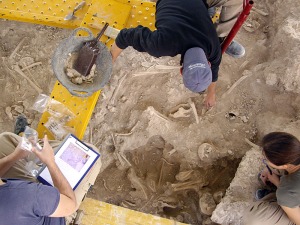 Trabajo de excavacion arqueolgica