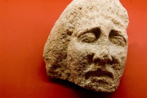 Antefija de terracota de Carthago Nova