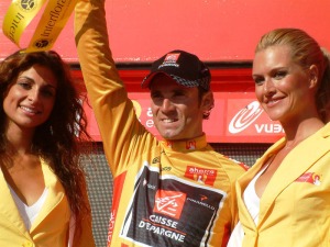 Alejandro Valverde, ganador de la Vuelta a Espaa 2009