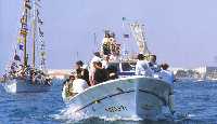 Virgen del Carmen en el Mar Menor