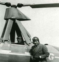 El inventor del autogiro, Juan de la Cierva Codornu