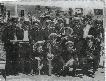 La banda municipal en las Fallas de Valencia, en el a�o 1965