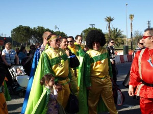 Primer desfile sardinero desde Espinardo 