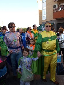 Primer desfile sardinero desde Espinardo 