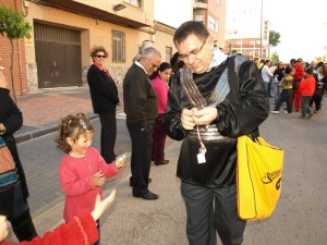Primer desfile sardinero desde Espinardo 