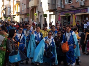 Primer desfile sardinero desde Espinardo 