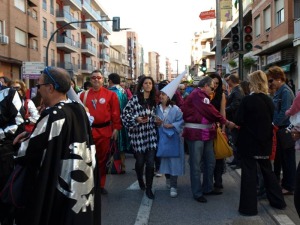 Primer desfile sardinero desde Espinardo 