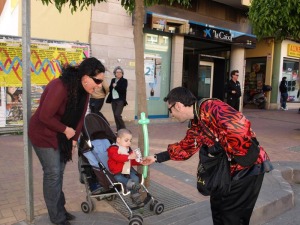 Primer desfile sardinero desde Espinardo 