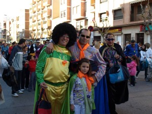 Primer desfile sardinero desde Espinardo 