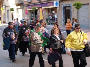 Primer desfile sardinero desde Espinardo 