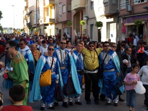 Primer desfile sardinero desde Espinardo 