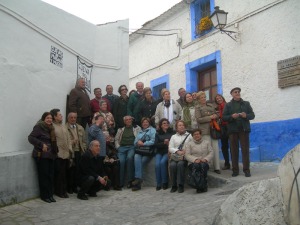 Excursin de los asociados de Ajucarm a Alcal del Jucar