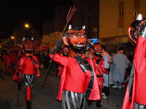 Desfile del entierro de la sardina 