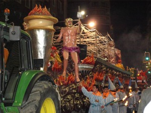 Desfile del entierro de la sardina 