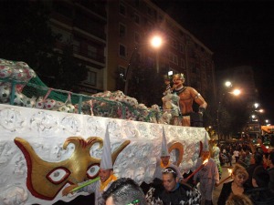 Desfile del entierro de la sardina 