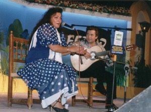 Pascual de Lorca con Carmen de la Jara