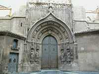 Puerta de los Apstoles de la Catedral de Murcia